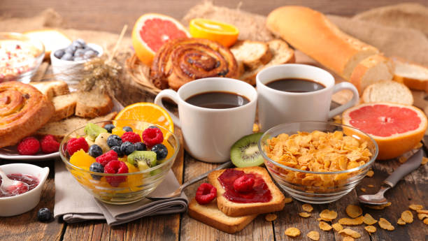 Breakfast spread